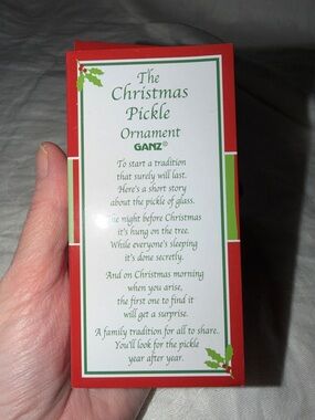 Ganz Pickle Ornament NIB